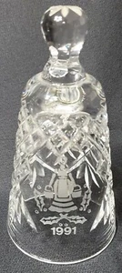 Waterford Crystal Bell Songs Of Christmas Collection 1991 - 8 Maids A Milking - Picture 1 of 2