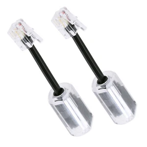 2PC Telephone Cable Detangler 360 Degree Rotating Landline Swivel Cord Untangler - Zdjęcie 1 z 8