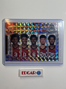 Jalen GREEN Kevin PORTER SENGUN TATE WOOD 2021-22 Mosaic Starting 5 Silver #27