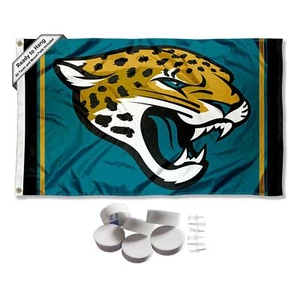 Jacksonville Jaguars Logo Large Logo Tapestry Banner - Picture 1 of 5