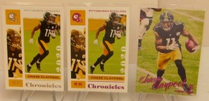 3 - Chase Claypool RC 2020 Panini Chronicles Football Steelers NFL