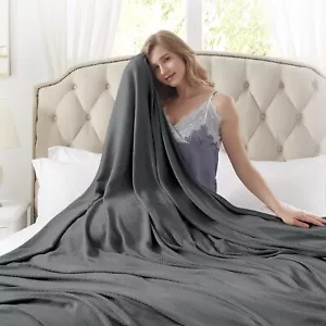 Kühldecken Queen Size 100% Bambusdecke für die ganze Jahreszeit - Bild 1 von 5