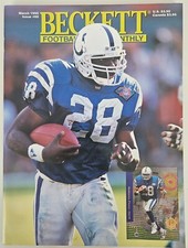 Beckett Football Monthly Magazine #60. March 1995.
