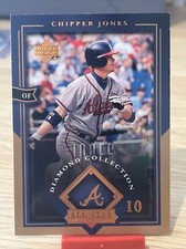 2004 Upper Deck Diamond Collection All-Star Lineup Chipper Jones #8 HOF