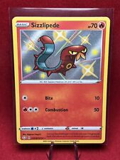 2021 Pokemon Card **Sizzlipede** Shining Fates Set SV018/SV122 - Shiny Holo Rare