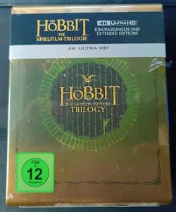 Der Hobbit - Trilogie - Limited Steelbook - 4k - NEU/OVP - Deutsch - OOP - Bild 1 von 5