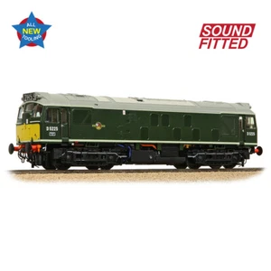 32-343SF Bachmann OO Gauge Class 25/1 D5225 BR Green (Sound) - Picture 1 of 1