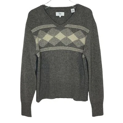 Jack Spade Hoffman V Neck Men's Wool Cashmere Sweater Size: large - Image 1 of 4