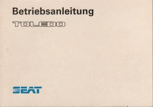 Manuale uso e manutenzione SEAT TOLEDO manuale libretto di bordo anno 1991 - Foto 1 di 1