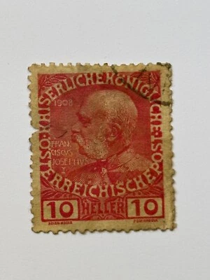 Austria - Scott #115 (1913-16) Used - Free Shipping - Image 1 of 2