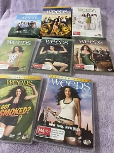 Weeds - Complete Series - Seasons 1-8 (1 2 3 4 5 6 7 8) DVD Region 4 - TV Comedy - Picture 1 of 8