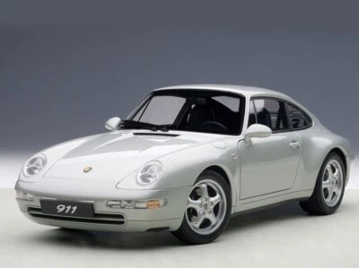 *SÚPER RARO* Autoart 1/18 Porsche 911 (993) Carrera 1995 (Plateado) Foto 1 de 4