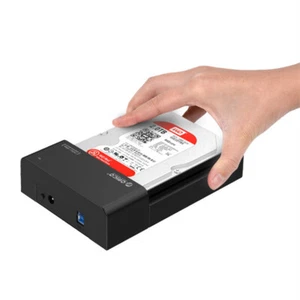 SATA External Hard Case Docking Station Tool Free For Windows 10/8/7/Vista/XP e - Photo 1/10