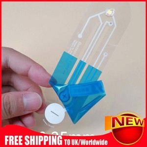 LED Book Lamps Bendable Bookmark Lights Creative Night Light Flashlight (White)