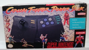 Capcom Street Fighter Power Stick Super Nintendo SNES Arcade Fight Stick (52303 - Picture 1 of 9