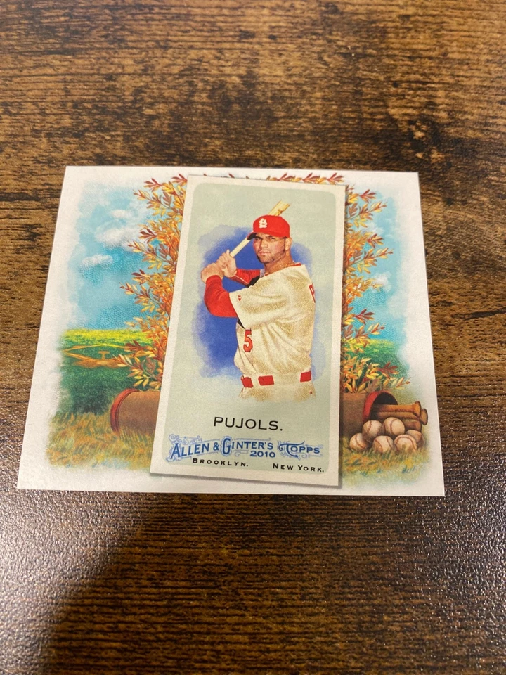 2010 Topps Allen & Ginter's Box Loader N43 Albert Pujols #N43-AP - Cardinals  SP - Image 1 of 1