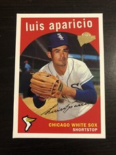 Luis Aparicio 2003 Topps All-Time Fan Favorites #44 Chicago White Sox HOF