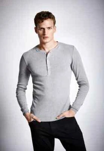 Schiesser Revival - Karl-Heinz - Langarmshirt grau Large NEU - Bild 1 von 7