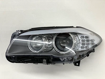 OEM HELLA Germany Left Adaptive AFS Bi-Xenon Headlight 2011-13 BMW  F10 5-Series - Image 1 of 4