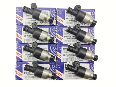NEW 8PCS FUEL INJECTORS 17109596 OEM FOR 96-00 CHEVROLET GMC 7.4L V8 US - Изображение 1 из 4