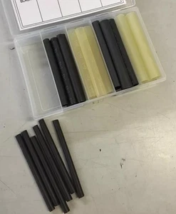 EXTRA Glue Lined Heat Shrink REFILL 26pc 5.7, 7.4, 10.5, 17.5mm 4:1 Shrink Ratio - Picture 1 of 11