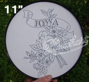 IOWA Staatsvogel/Blume Malposter - Bild 1 von 2