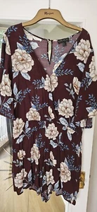 Forever 21+ Floral Jumpsuit Size 20 - Picture 1 of 4
