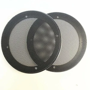 Pair 6" Speaker Cover ABS Frame Metal Mesh Grill For Car Bass Audio Speaker H1-6 - Picture 1 of 9