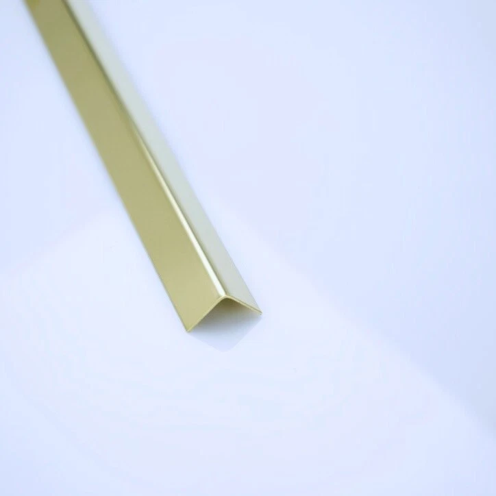 Winkelprofil Messing 1,0mm dick mit Schutzfolie L-Profil kostenloser Zuschnitt - Bild 1 von 3