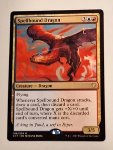 Spellbound Dragon - Commander 2017 Magic the Gathering MTG Nice! - Picture 1 of 2