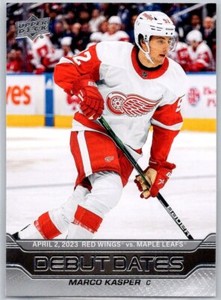 2023-24 Upper Deck Debut Dates #DD24 Marco Kasper
