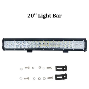 20" LED Lower Bumper Straight Work Light Bar Spot Flood 22 inch For Ford F150 - Picture 1 of 8