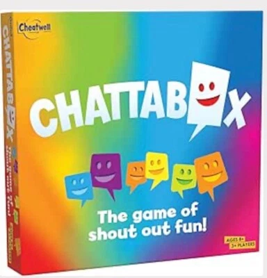 Cheatwell Games Chattabox - The Spinning & Naming Game - Image 1 of 3