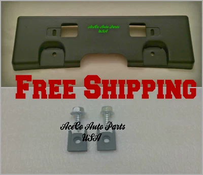 For 07-12 NISSAN SENTRA 2007-2012 FRONT BUMPER LICENSE PLATE HOLDER TAG BRACKET Foto 1 de 4