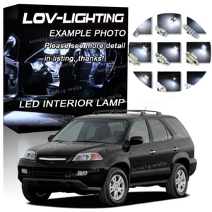 Luxury Xenon White Light SMD Interior LED Package Kit for Acura MDX 2004-2006 - Picture 1 of 10