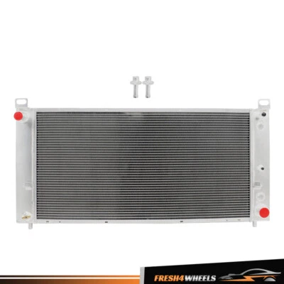 34"W 3-Row Radiator For Chevrolet Tahoe Silverado 1500 2500 GMC Yukon 1999-2014 - Image 1 of 4