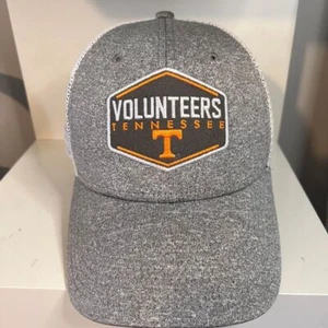 Tennessee Volunteers Trucker Hat Mesh Gray White Orange NCAA Baseball Cap - Picture 1 of 5
