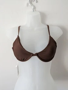 Andie Swim The Sicily Top Espresso Bügel Bikini Oberteil Strand Urlaub Gr. XS - Bild 1 von 12