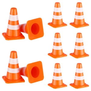 50 Pcs Toy Cones Set Road Street Signs Traffic Cognitive Toys Child Ministure - Picture 1 of 11