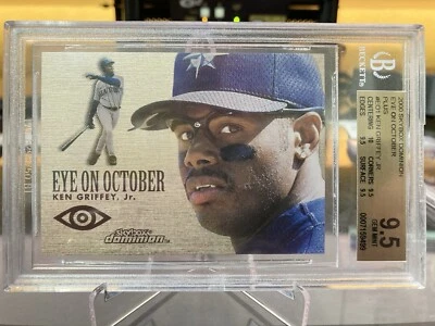 2000 Skybox Dominion Eye On October Plus #1 Ken Griffey Jr BGS 9.5 Highest Grade - Image 1 of 2
