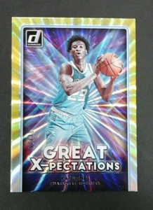 2021-22 DONRUSS GREAT EXPECTATIONS KAI JONES GOLD LASER STARBURST 1/25 - Picture 1 of 3
