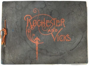 Antik - Rochester und Vicks Heft, Bilder, James Vicks Söhne, Andenkenbuch - Bild 1 von 6