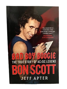 Nuevo Libro de Cubierta Suave Bad Boy Boogie Story of Bon Scott AC/DC de Jeff Apter - Imagen 1 de 2