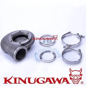 Kinugawa Dual V-Band 1.01 Turbine Housing Garrett GT30R GTX3071R GTX3076R Gen2 - Foto 1 di 5