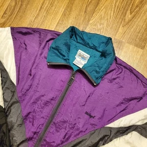 Vintage 80s McGregor Windbreaker Jacket Women 2X Full zip Tennis Running - Picture 1 of 8