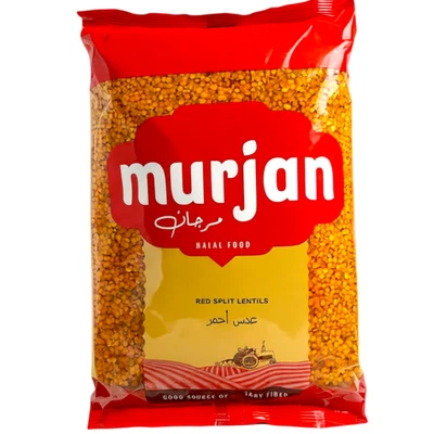 Premium Turkish Red split Lentil (5 lbs) Dal 80 oz Bulk size Turkish Red Lentils - Image 1 of 4