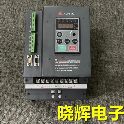 1Pcs Used Alpha driver AS600M-5R5T3E 5.5KW 380V - Image 1 of 3