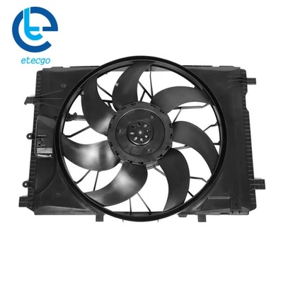 Ventilador de refrigeración del radiador para Mercedes-Benz W212 W204 C350 E350 SL400 GLK300 Slk250 Foto 1 de 4