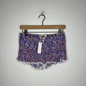 Poupette St. Barth 100 % Seide Einheitsgröße Bloomer Micro Mini Shorts NEU - Bild 1 von 9