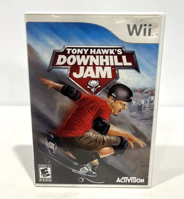 TONY HAWK’S DOWNHILL JAM NINTENDO WII 100% ADRENALINE GAME & CASE ACTIVISION - Image 1 of 4